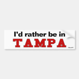Pegatina Para Coche Estaría bastante en Tampa