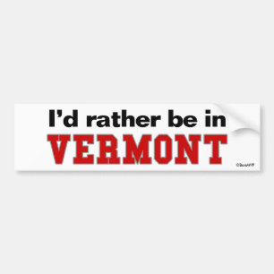 Pegatina Para Coche Estaría bastante en Vermont