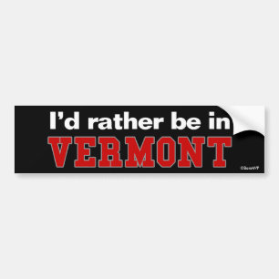 Pegatina Para Coche Estaría bastante en Vermont