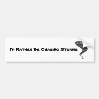 Pegatina Para Coche Estaría persiguiendo bastante las tormentas -