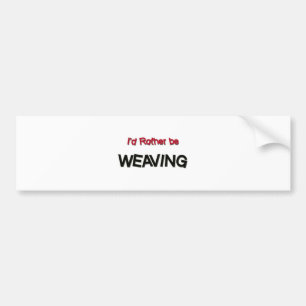 Pegatina Para Coche Estaría tejiendo bastante