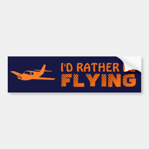 Pegatina Para Coche Estaría volando bastante el bumpersticker