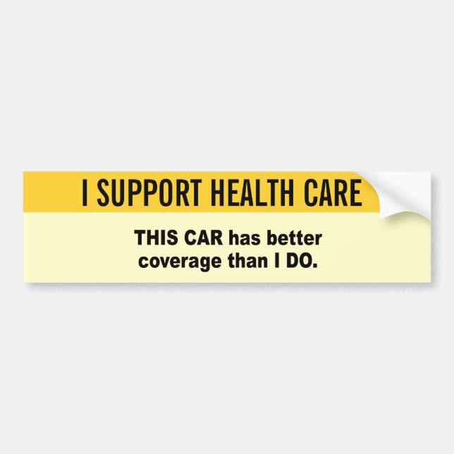 Pegatina Para Coche Este coche tiene mejor cobertura que hago (Frente)