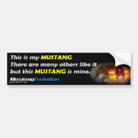 ¡Éste es mi mustango!