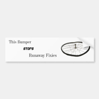 Pegatina Para Coche Este parachoque para el fugitivo Fixies