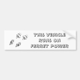 Pegatina Para Coche Este PODER de VehicleRuns OnFERRET