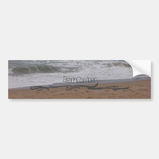 Pegatina Para Coche Estilo de diseño Bumper Sticker BeachComber (Frente)