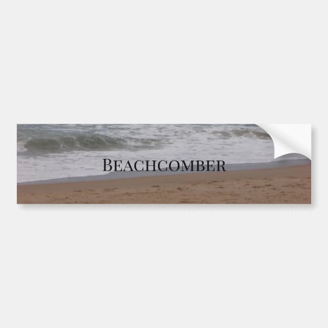 Pegatina Para Coche Estilo de diseño de Bumper Sticker Beachcomber (Frente)
