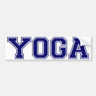 Pegatina Para Coche Estilo de la universidad de la yoga