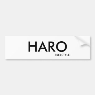 PEGATINA PARA COCHE ESTILO LIBRE, HARO
