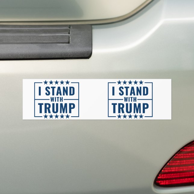 Pegatina Para Coche Estoy Con Trump 2024 (en coche)