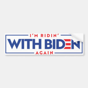 Pegatina Para Coche Estoy de vuelta con Biden