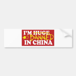 Pegatina Para Coche Estoy prohibido en China