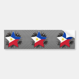 Pegatina Para Coche Estrella de Filipinas