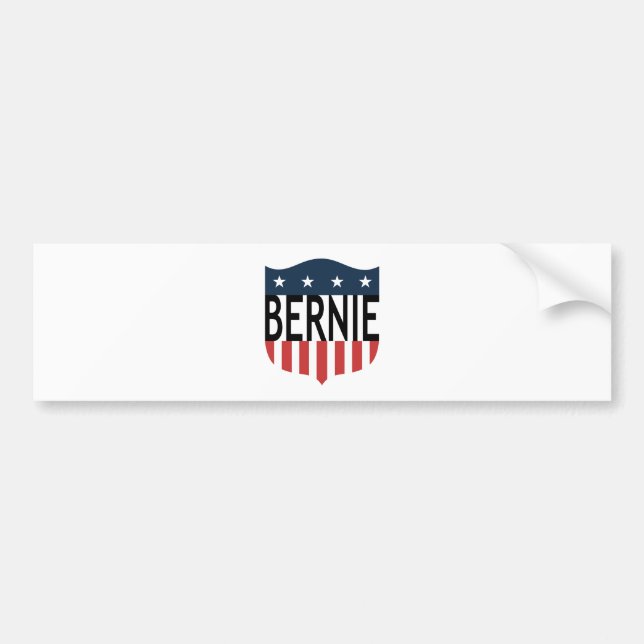 Pegatina Para Coche Estrellas de BERNIE (Frente)