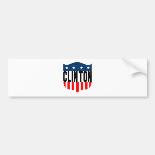 Pegatina Para Coche estrellas de hillary clinton y rayas