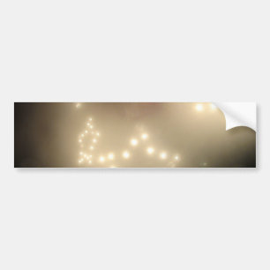 Pegatina Para Coche Estrellas del blanco