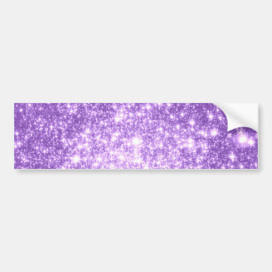 Pegatina Para Coche Estrellas púrpuras de lavanda