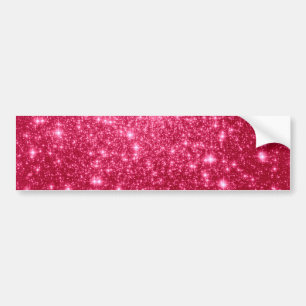 Pegatina Para Coche Estrellas rosadas calientes