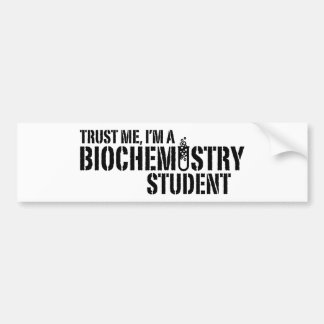 Pegatina Para Coche Estudiante de Bioquímica