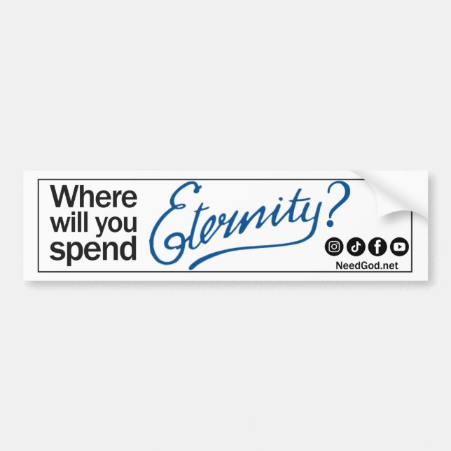 Pegatina Para Coche Eternity Car Decal (Frente)