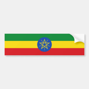 Pegatina Para Coche Etiopía/bandera etíope