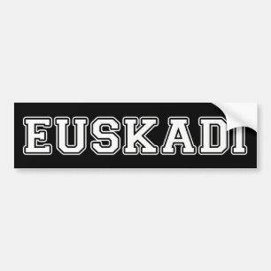 Pegatina Para Coche Euskadi