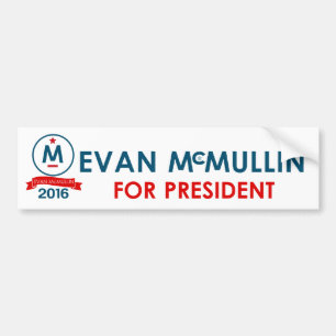 Pegatina Para Coche Evan McMullin para el presidente