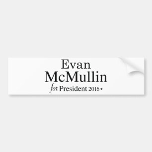 Pegatina Para Coche Evan McMullin Para Presidente