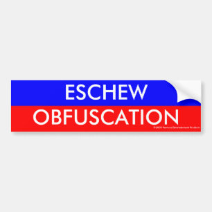 PEGATINA PARA COCHE EVITE LA OFUSCACIÓN