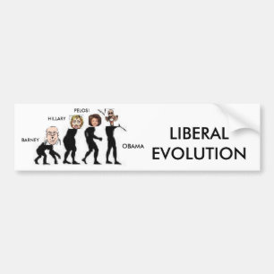 Pegatina Para Coche evolución liberal