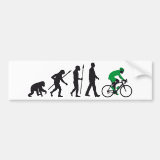 Pegatina Para Coche evolution bicycle racing