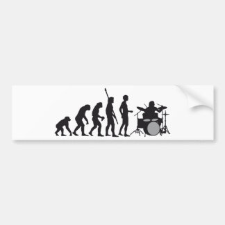 Pegatina Para Coche evolution drummer