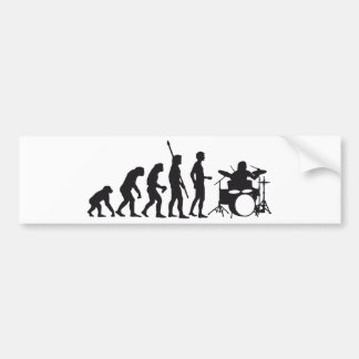 Pegatina Para Coche evolution drummer