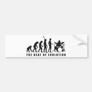 Pegatina Para Coche evolution drummer