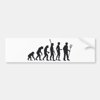 Pegatina Para Coche evolution farmer