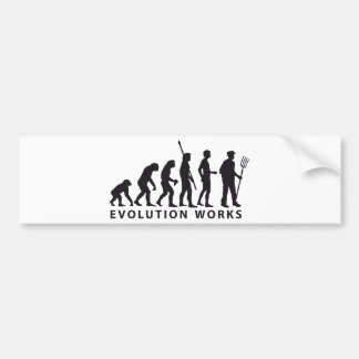 Pegatina Para Coche evolution farmer