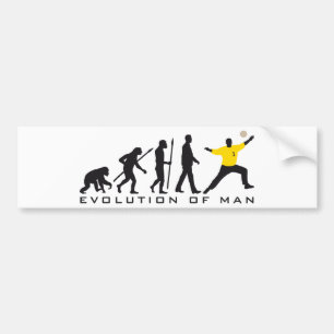 Pegatina Para Coche evolution of usted handball goal keeper