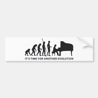 Pegatina Para Coche evolution piano