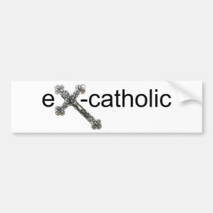 Pegatina Para Coche Ex-Católico