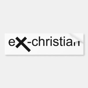 Pegatina Para Coche Ex-Cristiano