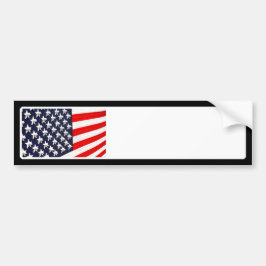 Pegatina Para Coche Exhibición de Luces de la Bandera Americana