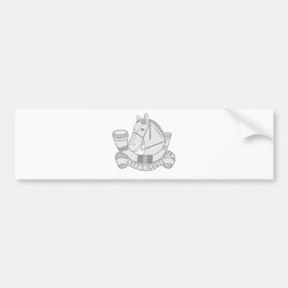 Pegatina Para Coche Exploradores de los grises