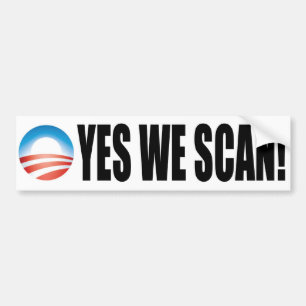 Pegatina Para Coche Exploramos sí - el NSA anti de Obama