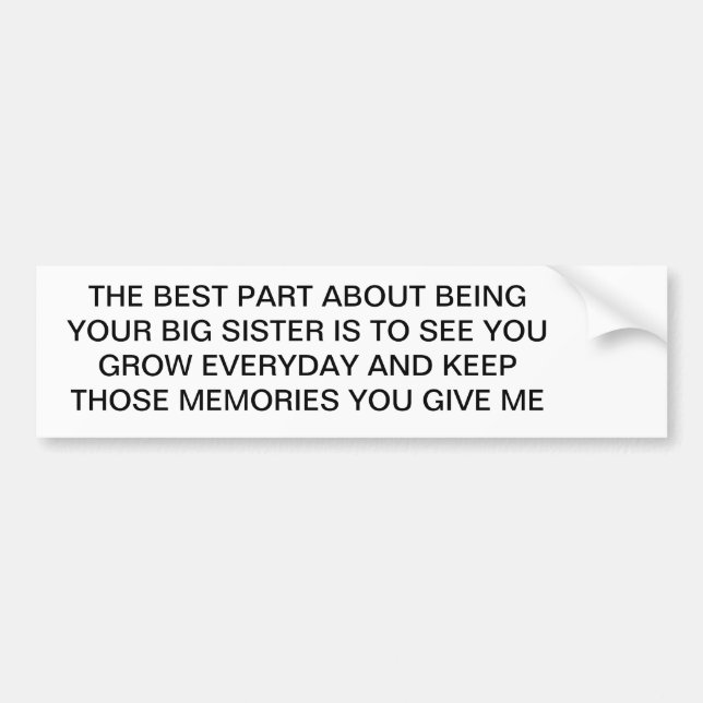 Pegatina Para Coche expresiones bonitas (Frente)