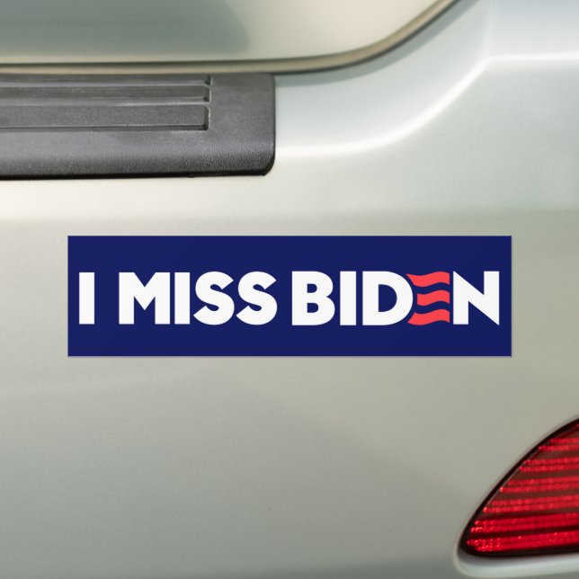 Pegatina Para Coche Extraño a Biden Anti-Trump (en coche)