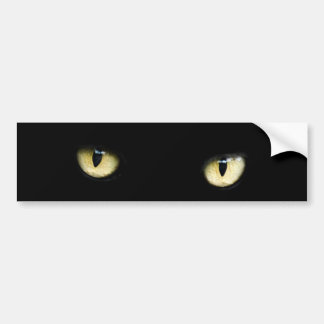 Pegatina Para Coche eyes-218185 ojos gato negro mirador amarillo oscur