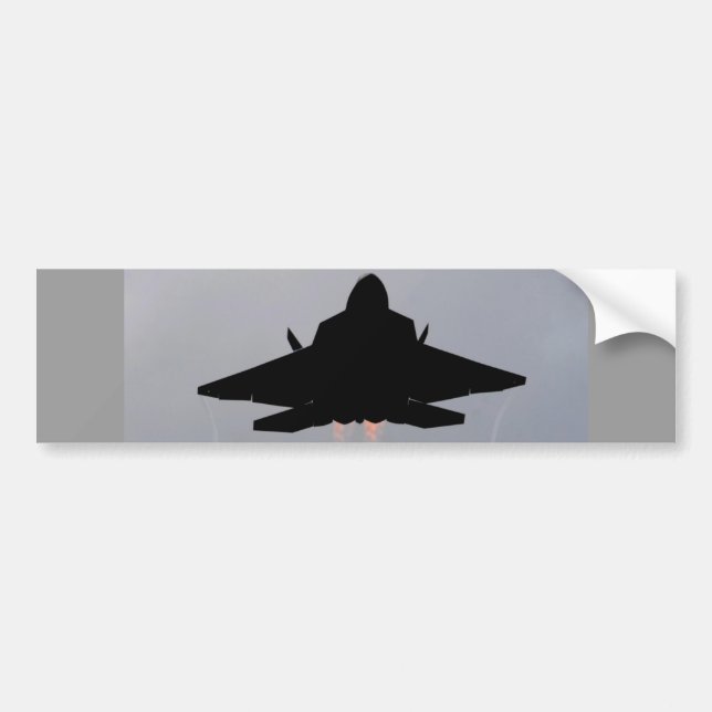 PEGATINA PARA COCHE F-22 QUE SALE DE GUAM (Frente)