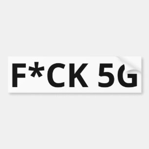 PEGATINA PARA COCHE F*CK 5G