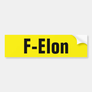 Pegatina Para Coche F-Elon